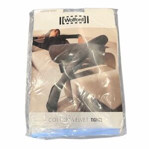 WOLFORD | Cotton Velvet Tights